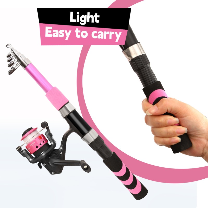 Fishing Rod Spinning - Set Kombo Joran Pancing untuk Anak-anak,