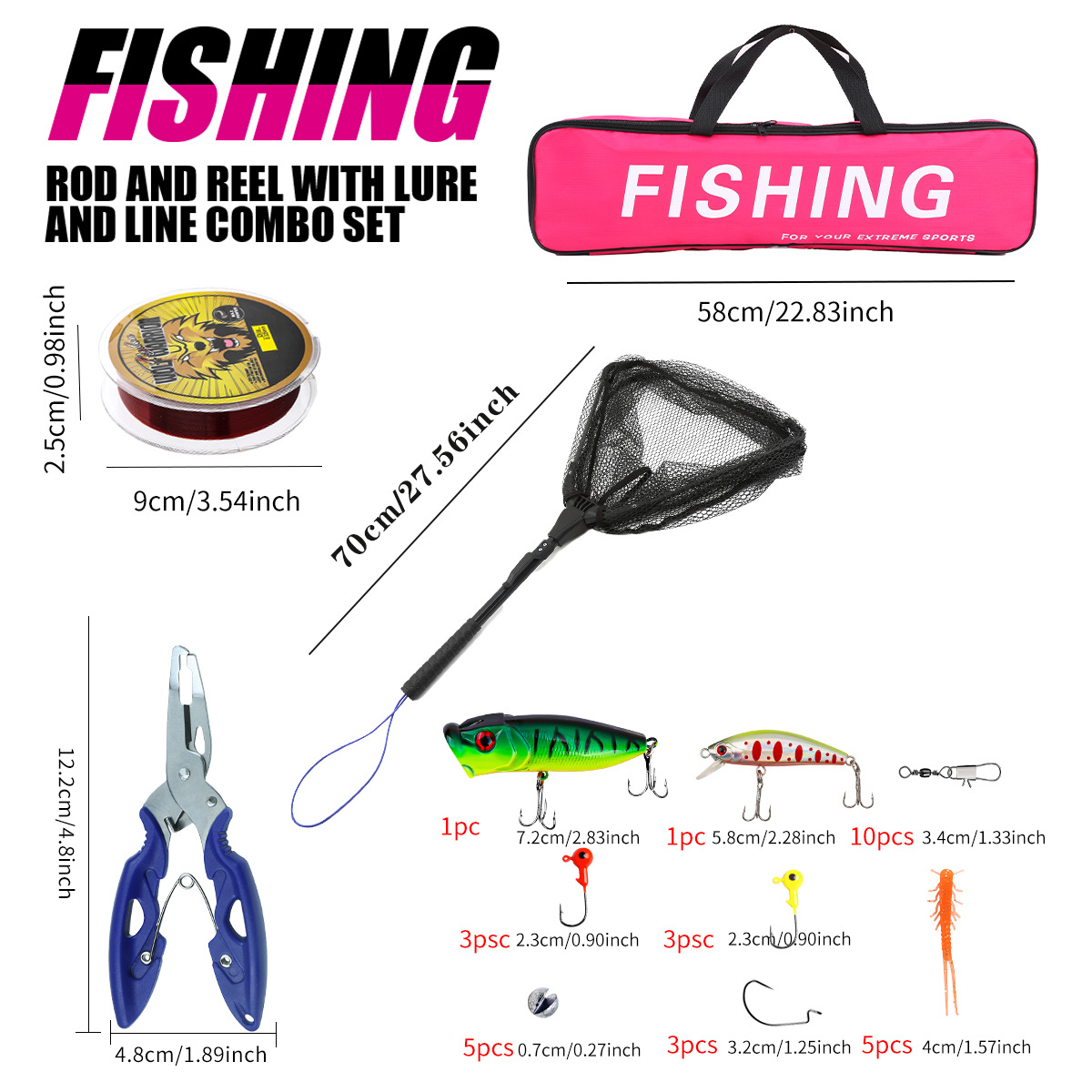 Set Peralatan Pancing Lengkap  - Fishing Rod Spinning ulasan dan harga