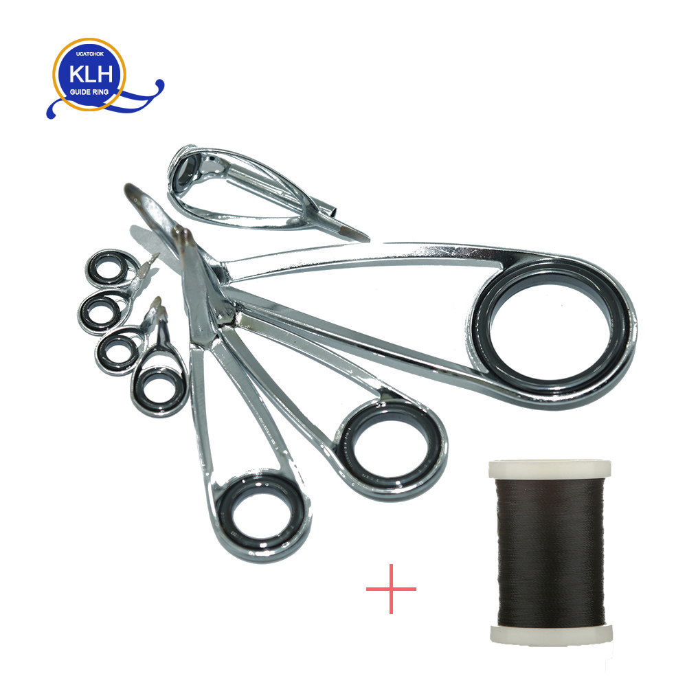 8 Buah/Kit KLH Cincin Panduan  - Fishing Rod Spinning ulasan dan harga