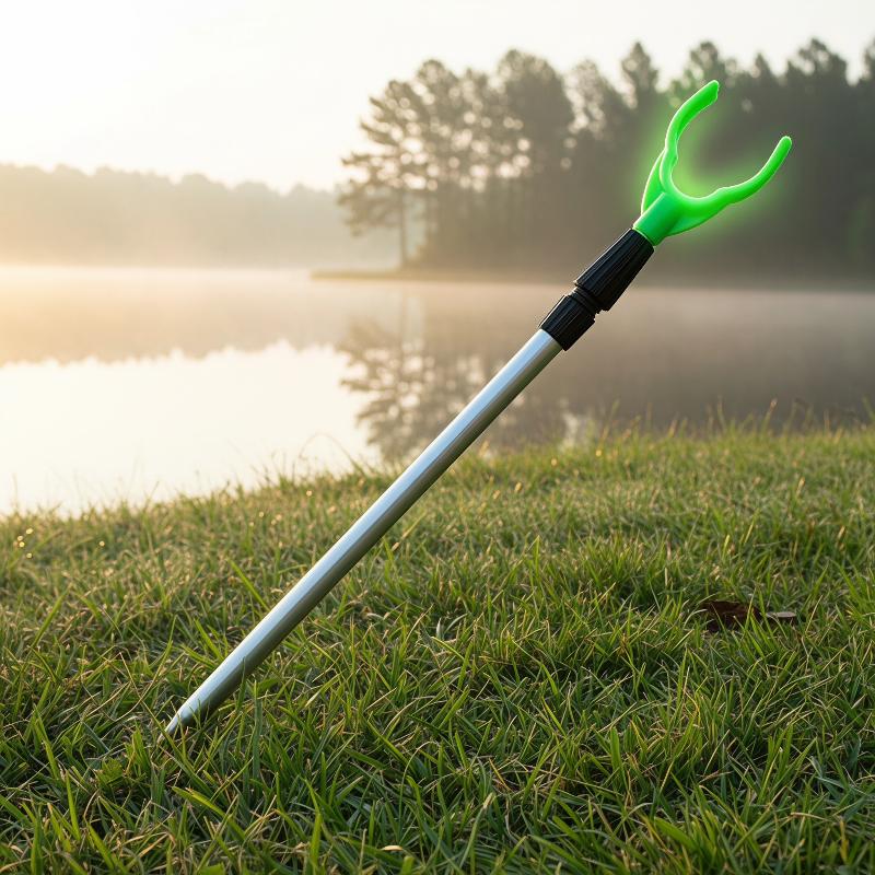 1Pcs Penyangga Joran Pancing T - Fishing Rod Telescopic ulasan dan harga