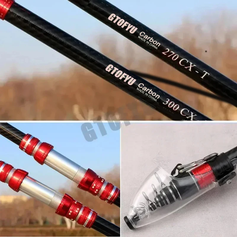 Joran Pancing Teleskopik 2.7M  - Fishing Rod Surf ulasan dan harga
