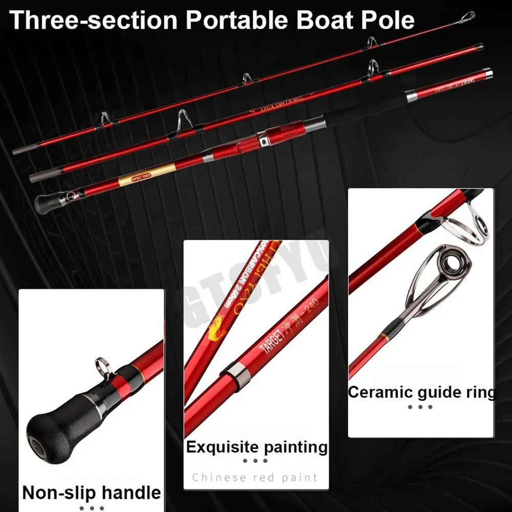 Joran Pancing 3 Bagian Portabe - Fishing Rod Surf ulasan dan harga